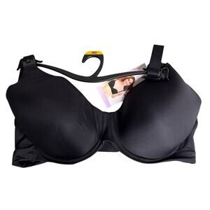 Joyspun Maternity Nursing Clips Nursing T Shirt Bra Black Adjustable 40D New